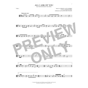 All I Ask Of You (from The Phantom Of The Opera)